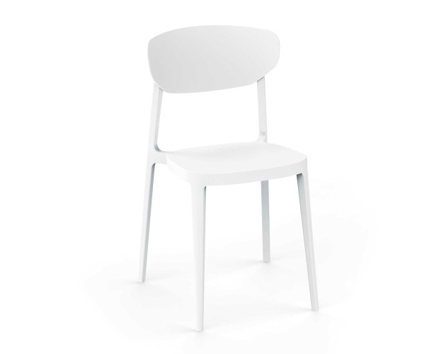 Стілець поліпропілен MARE WHITE Стілець поліпропілен MARE WHITE