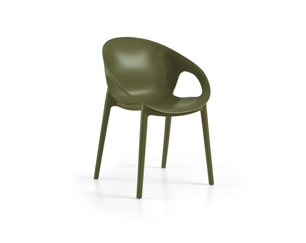 Стілець поліпропілен COSY ARM OLIVE