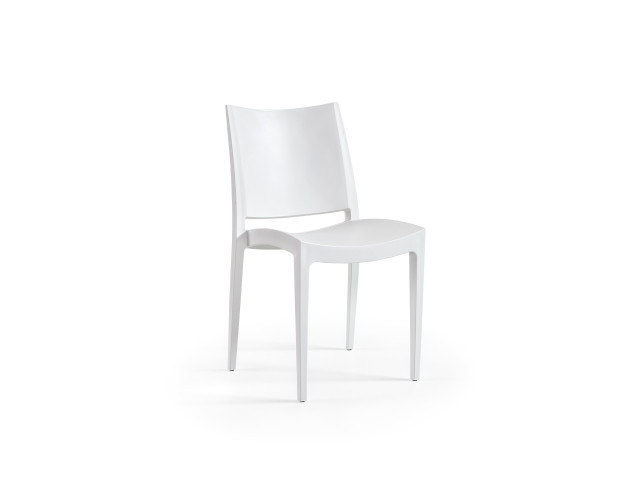 Стілець поліпропілен LIBBY WHITE Стілець поліпропілен LIBBY WHITE