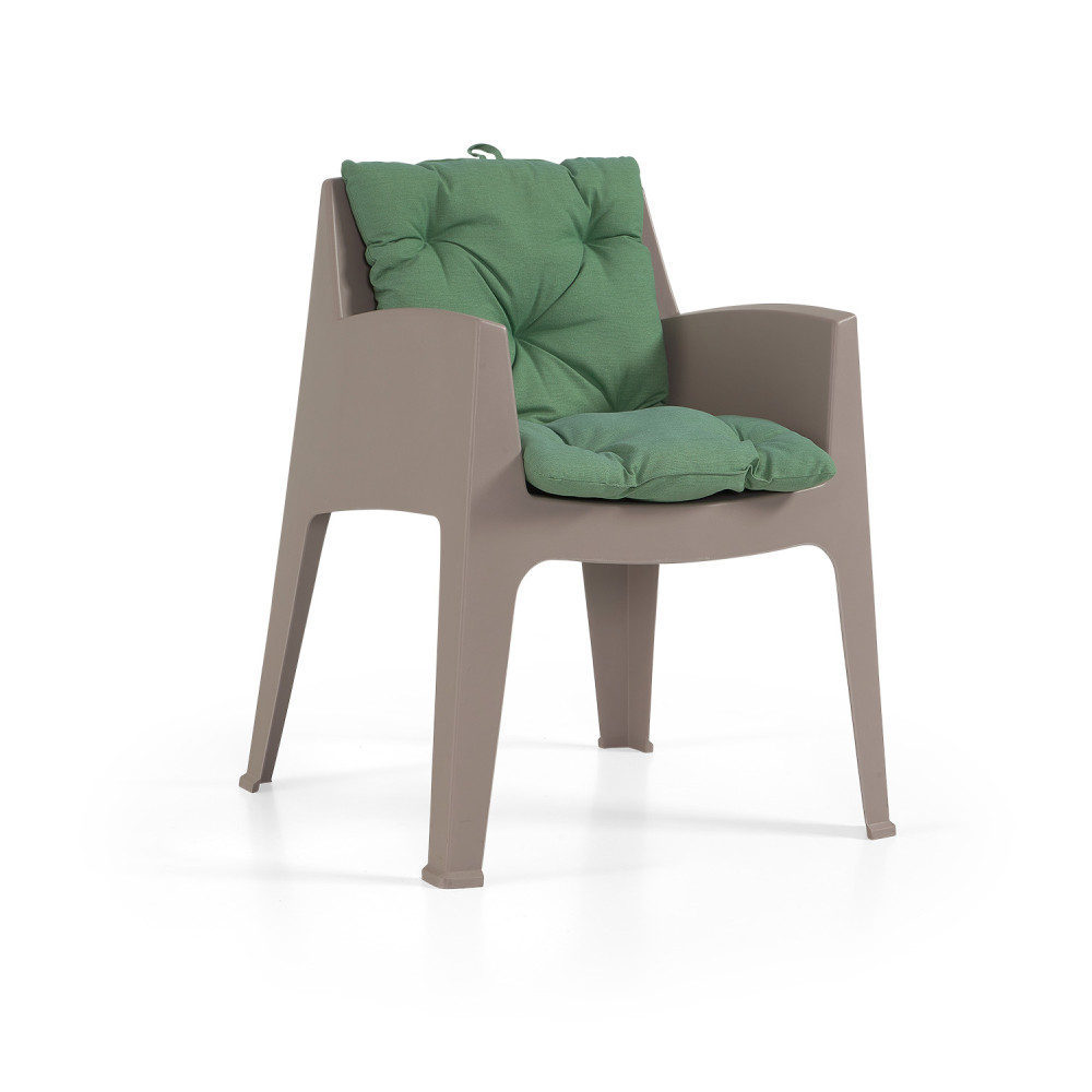 Крісло поліпропілен SUNRISE TAUPE