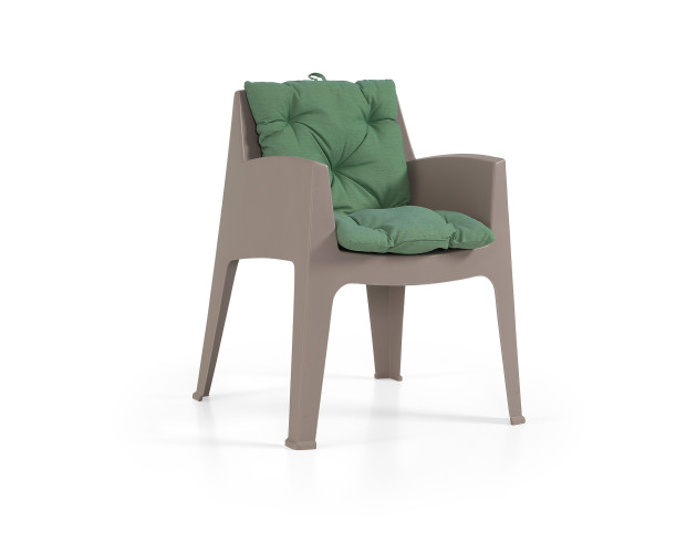 Крісло поліпропілен SUNRISE TAUPE Крісло поліпропілен SUNRISE TAUPE