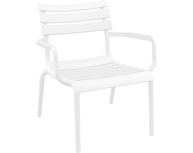 Крісло поліпропілен PARIS ARM WHITE Крісло поліпропілен PARIS ARM WHITE