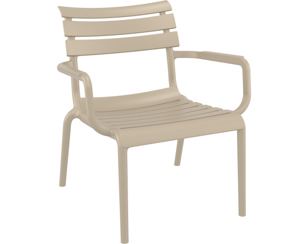 Крісло поліпропілен PARIS ARM TAUPE Крісло поліпропілен PARIS ARM TAUPE