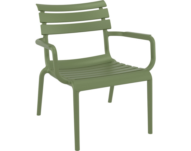 Крісло поліпропілен PARIS ARM OLIVE