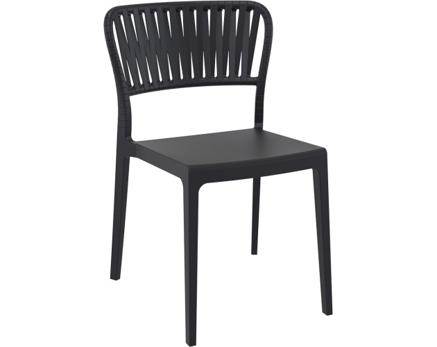 Стілець поліпропілен PORTOFINO BLACK Стілець поліпропілен PORTOFINO BLACK