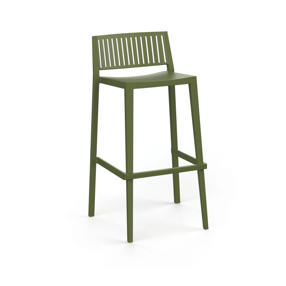 Стілець поліпропілен BARS HIGH OLIVE