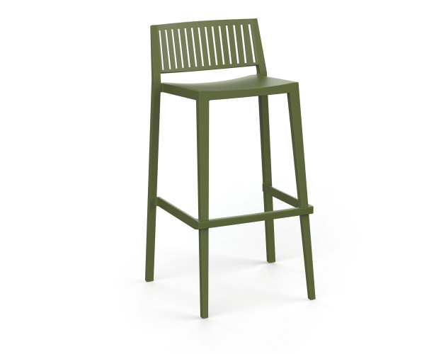 Стілець поліпропілен BARS HIGH OLIVE