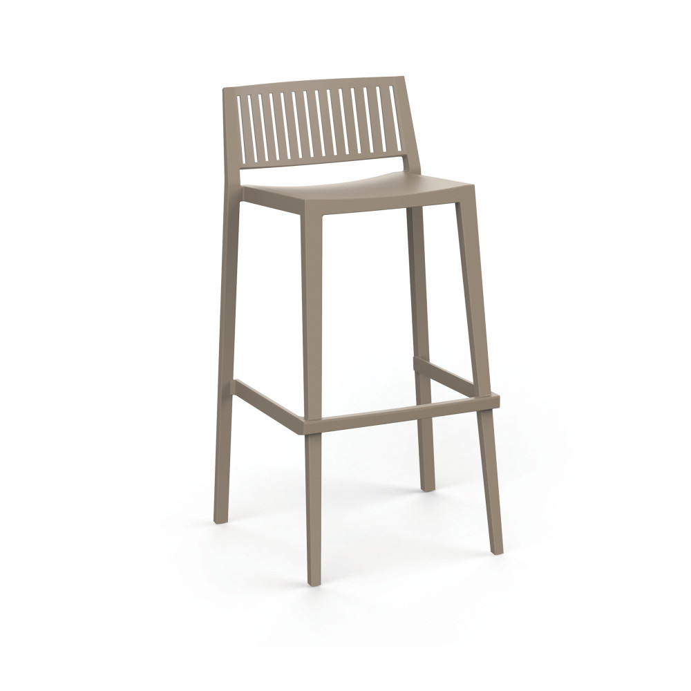 Стілець поліпропілен BARS HIGH TAUPE