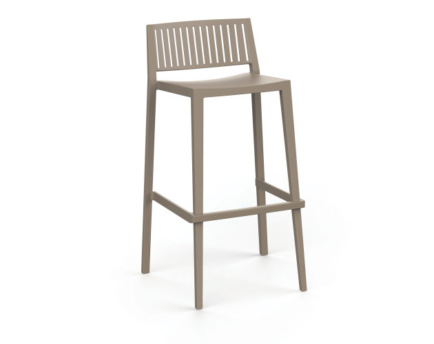 Стілець поліпропілен BARS HIGH TAUPE Стілець поліпропілен BARS HIGH TAUPE