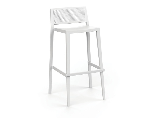 Стілець поліпропілен GRID HIGH WHITE