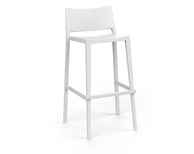 Стілець поліпропілен MOSK HIGH WHITE Стілець поліпропілен MOSK HIGH WHITE
