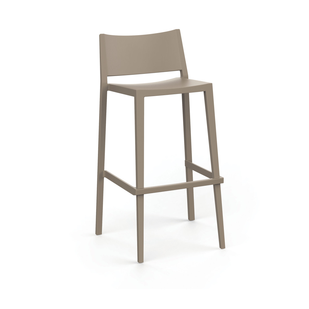 Стілець поліпропілен MOSK HIGH TAUPE