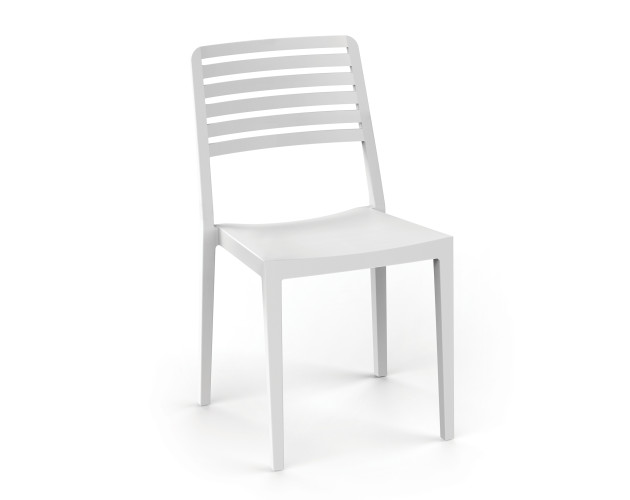 Стілець поліпропілен ROW WHITE