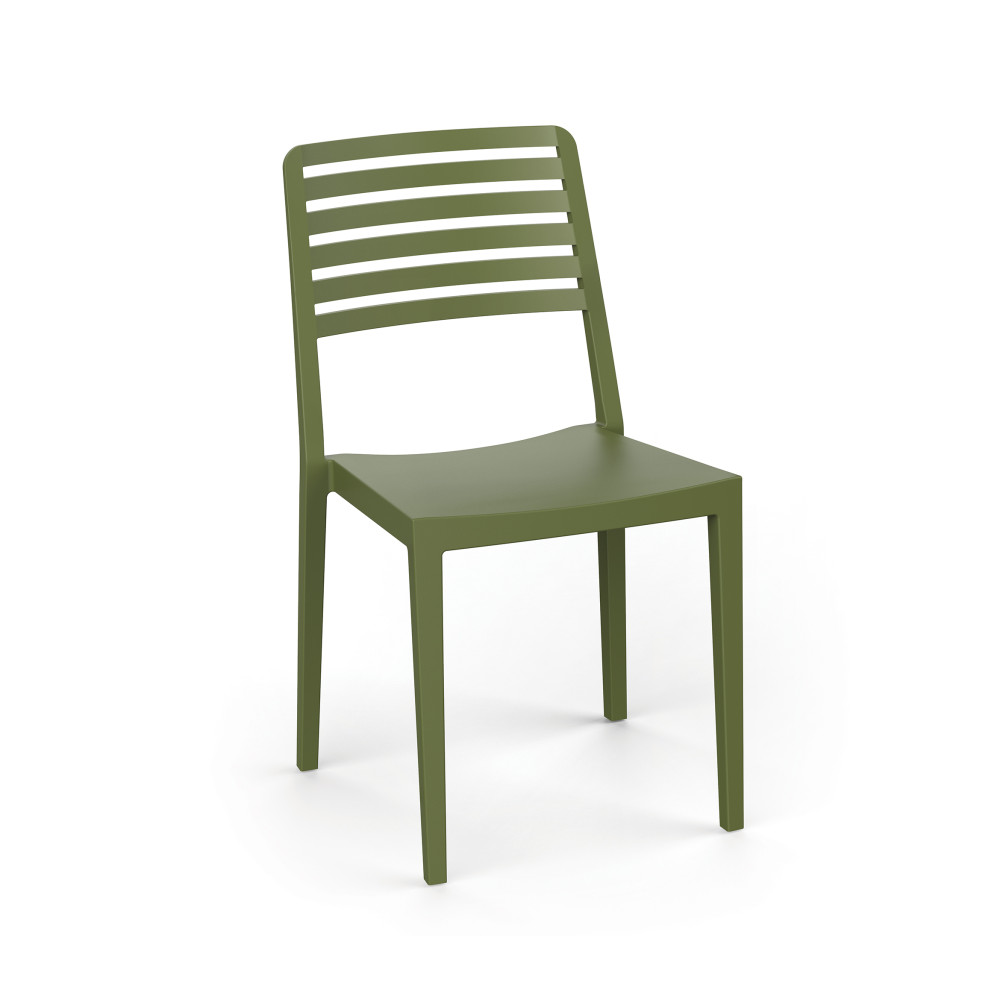 Стілець поліпропілен ROW OLIVE