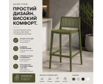 Стілець поліпропілен BARS HIGH OLIVE