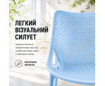 Стілець поліпропілен BILROS BLUE Стілець поліпропілен BILROS BLUE
