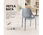 Стілець поліпропілен BILROS GREY