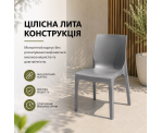 Стілець поліпропілен EMMA GREY Стілець поліпропілен EMMA GREY