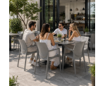 Стілець поліпропілен EMMA ARM GREY Стілець поліпропілен EMMA ARM GREY